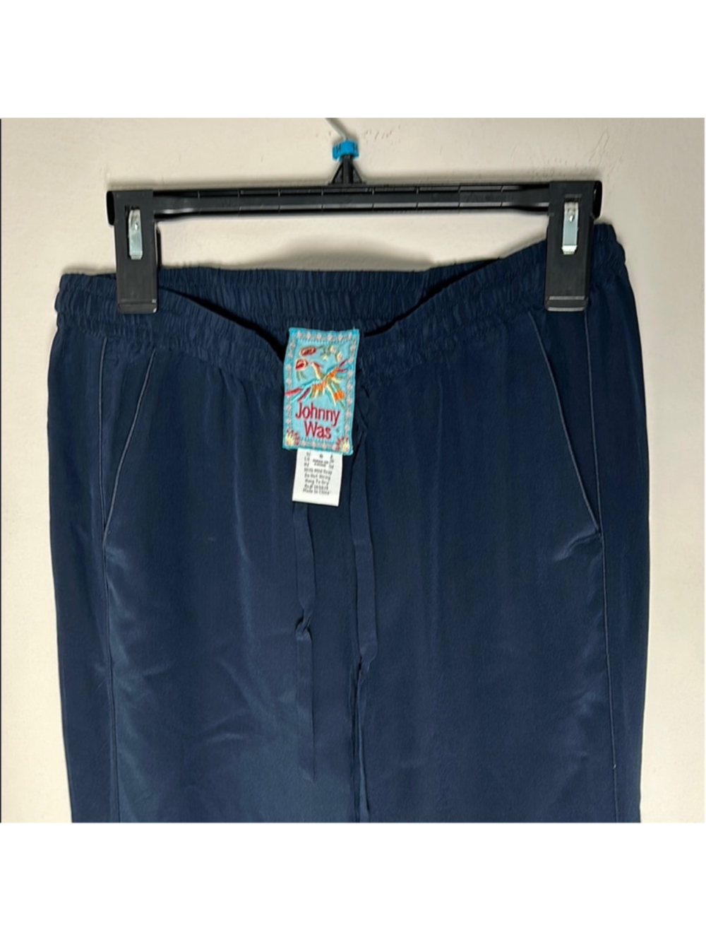 Johnny Was Navy Blue Pants
